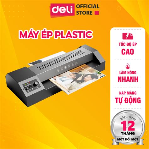 Plastic Laminator A3 A4 Deli Gq101 Document Protector Laminator Paper
