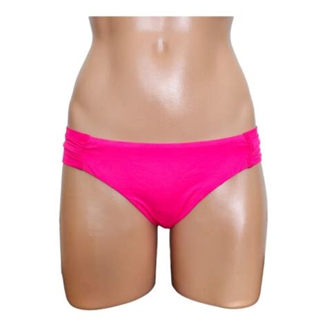 Trina Turk Solid Hipster Hot Pink Bikini Bottom Size 4 EBay