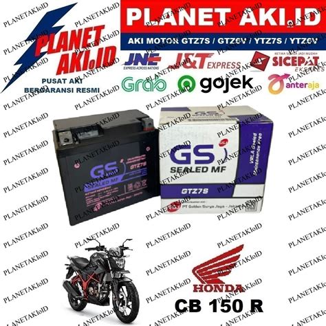 Jual Aki Motor Honda Cb R Gtz S Accu Kering Mf Shopee Indonesia