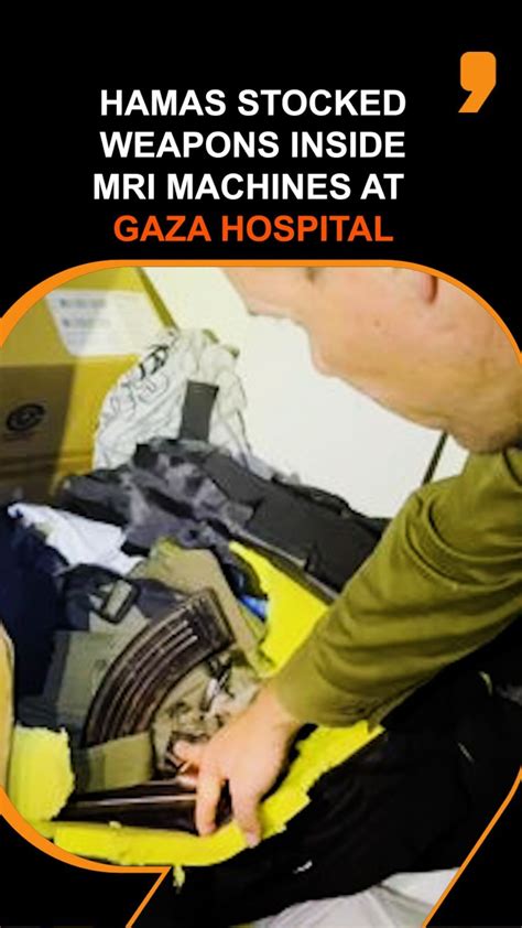 IDF shares video of Hamas weapons stocked in Gaza hospital | News - News9live