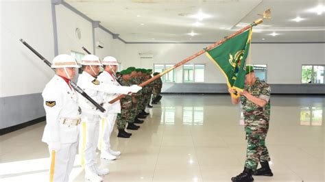 Ini Pesan Danrem Pada Acara Tradisi Korps Pelepasan Dan Penyambutan