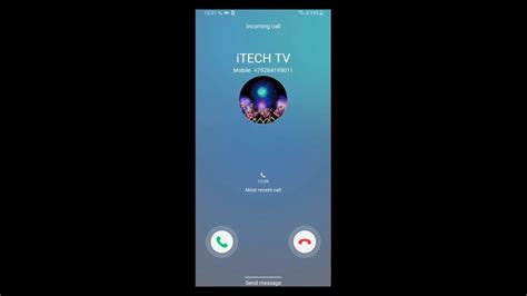 Samsung Galaxy S Incoming Call Screen Video Youtube