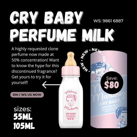 (PREMIUM LINE) MELANIE MARTINEZ CRY BABY PERFUME MILK (Inspired version ...