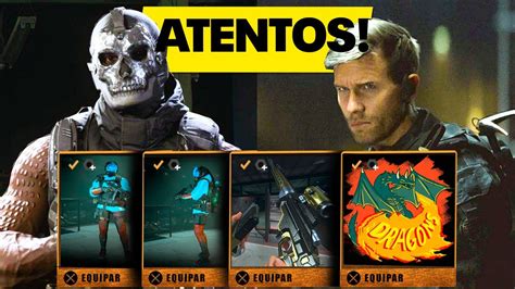 Atentos A Esto WARZONE RECOMPENSAS GRATIS Operadores OCULTOS SKIN De