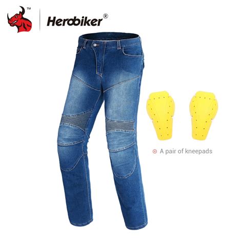 HEROBIKER мотоциклетные брюки мужские мотоциклетные джинсы для ...