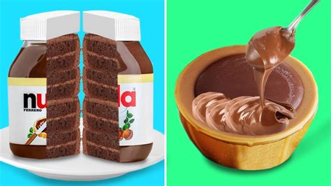 29 IDEE DELIZIOSE CON CIOCCOLATA E NUTELLA YouTube