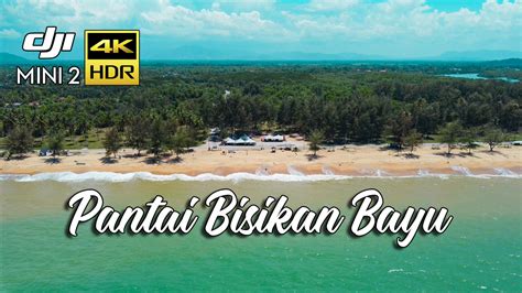 PANTAI BISIKAN BAYU PASIR PUTEH KELANTAN 4K AERIAL FOOTAGE CINEMATIC