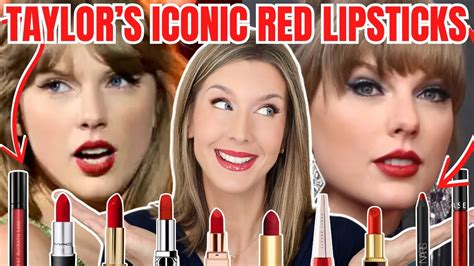 I Tested All Of Taylor Swifts Red Lipsticks Perfect Red Lip Hacks