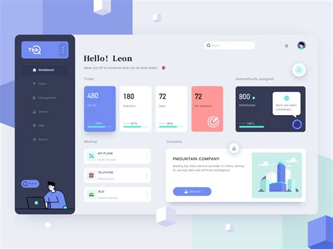 Job Portal Admin Dashboard Ui Templates Figma Psd Artofit