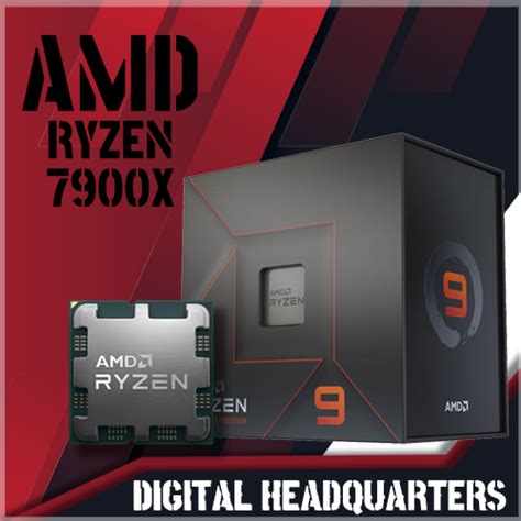 7900x Amd Ryzen 9 7900x3d 12คอร์24เธรดโปรเซสเซอร์ Am5 Zen5 Cpu Th