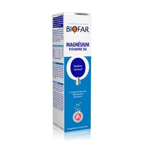 Biofar šumeće Tablete Magnezijum Vitamin B6 Online Prodaja