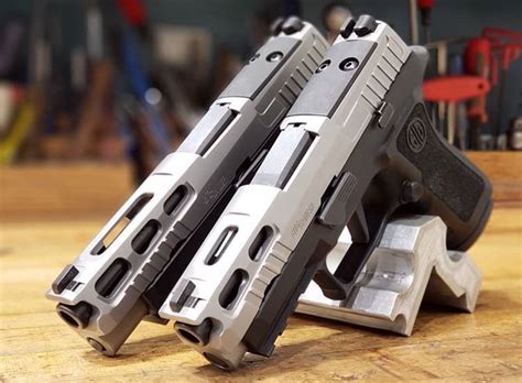 Sig Sauer Announces New Color Options For The P320 Pro Cut Slides