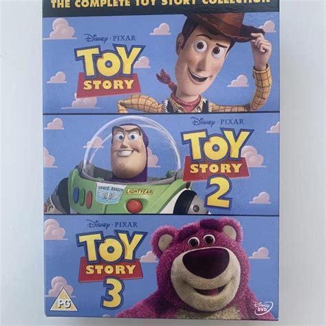 DISNEY PIXAR TOY STORY 1, 2 & 3 DVD BOX SET🤠🦖🚀 ★... - Depop