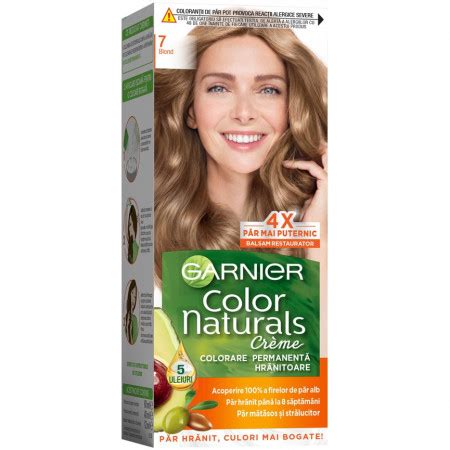 Vopsea De Par Permanenta Cu Amoniac Garnier Color Naturals 7 Blond 110 Ml