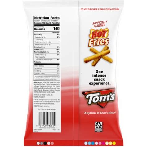 Tom S Hot Fries 3 65 Oz Kroger