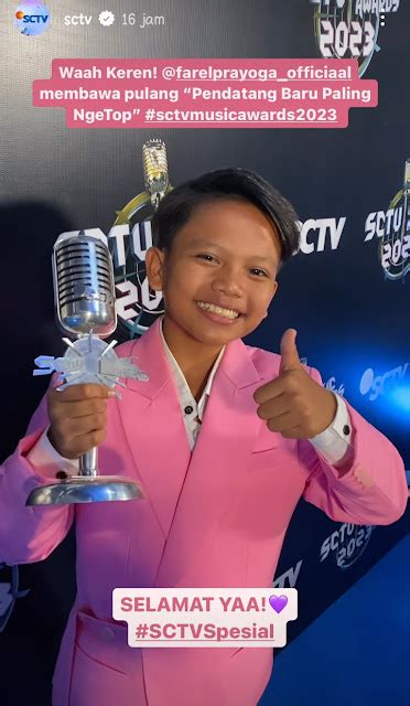 Ini Dia Daftar Pemenang Sctv Music Award Lesty Borong Empat