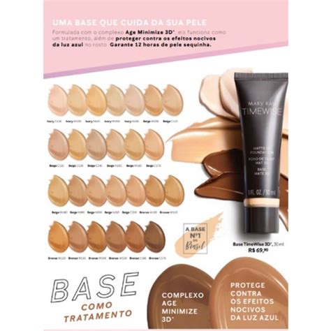 Base Mary Kay Timewise® 3d Bronze W140 Shopee Brasil