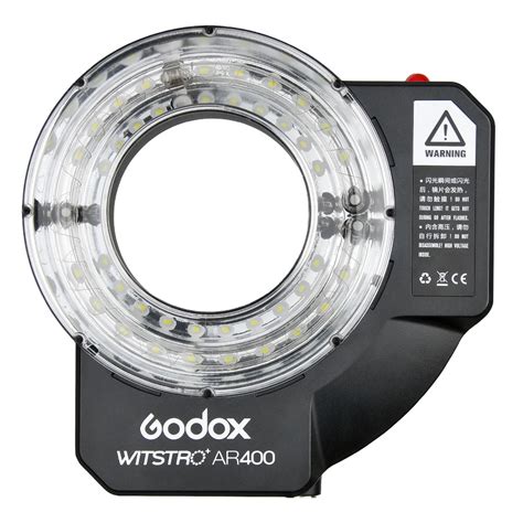 Вспышка кольцевая Godox Witstro AR400 аккумуляторная: характеристики ...