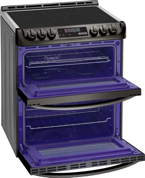 Lg Lte4815bd 30 Inch Slide In Electric Smart Range With 5 Element Burners Double Oven 73 Cu