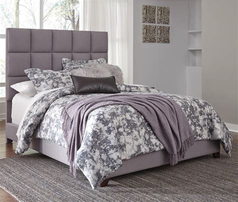 Ashley Signature Design Dolante 1328186 Queen Upholstered Bed in Gray ...