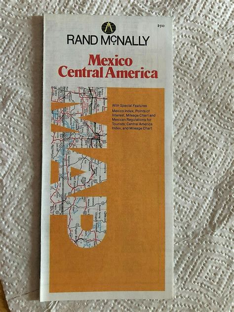 126 - MEXICO / CENTRAL AMERICA MAP - COPYRIGHT C | #4561116705