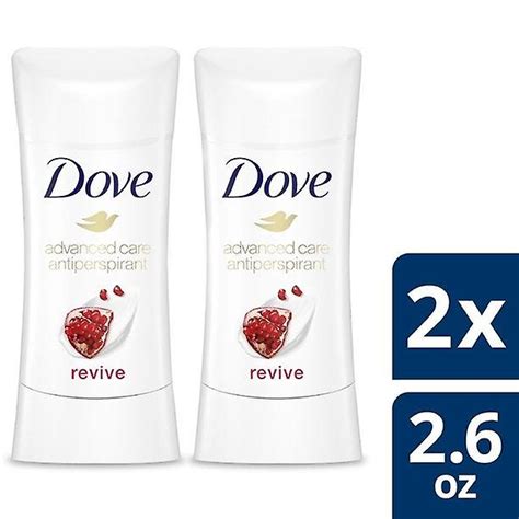 Dove Advanced Care Antiperspirant Deodorant Stick Revive For 48 Hour Protection And Soft And