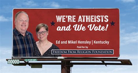 ‘not Everyone In Kentucky Is Religious Says Atheist Couple On