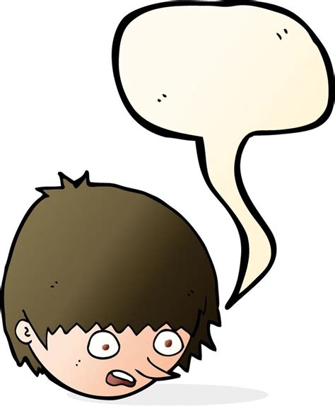 cartoon stressed face with speech bubble 12314327 Vector Art at Vecteezy