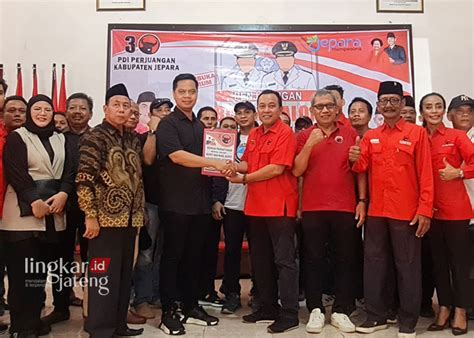 Maju Pilkada Jepara Witiarso Utomo Merapat Ke Pdip