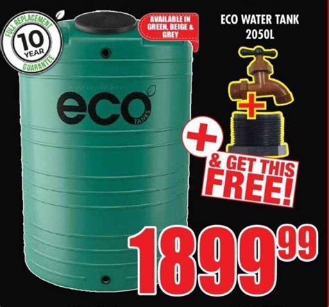 Eco Water Tank L Offer At Boxer