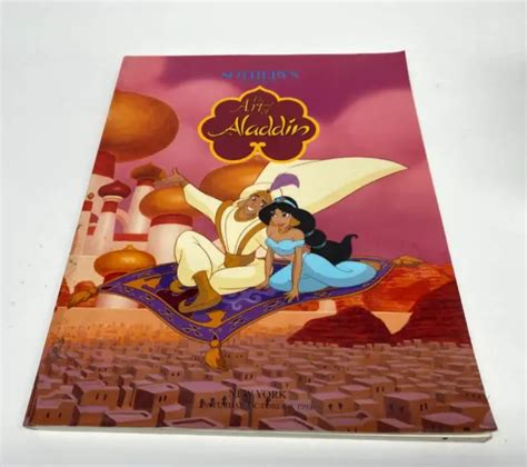 VTG SOTHEBY’S WALT Disney Animation Art Aladdin Auction Catalog 1993 ...