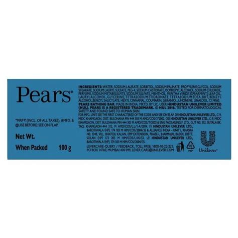 Pears Soft And Fresh Soap With Glycerin And Mint Extracts 75 G Jiomart