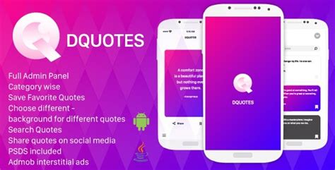 18 Quotes App Templates For Android With Source Code Free And Premium