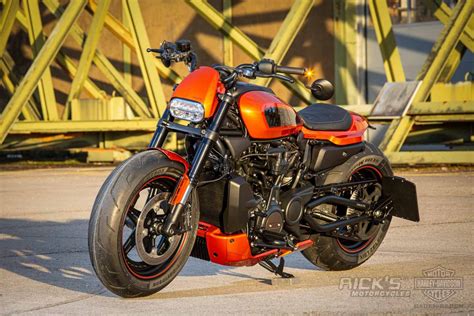 Subtle Yet Sexy Custom Harley Davidson Sportster S From Rick’s Motorcycles