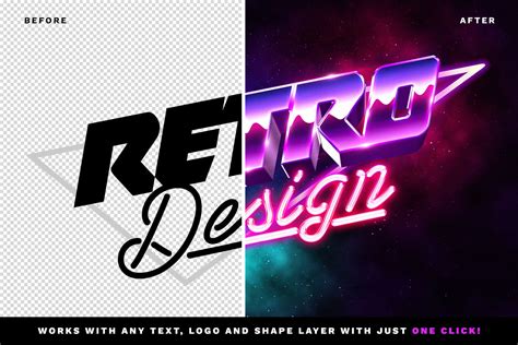 3d 80s Text Effect Free Download Psd Text Style Hyperpix