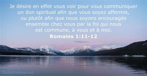 Septembre Verset Biblique Du Jour Romains