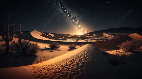 Night Sky Hd Desert