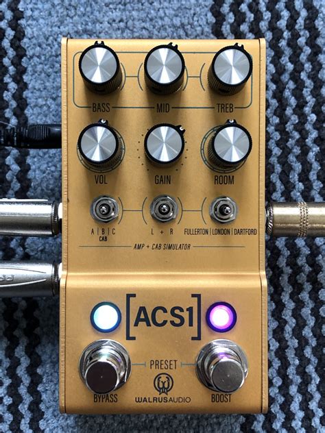 Review Walrus Audio S ACS1 And Cab Simulator Pedal Gearnews