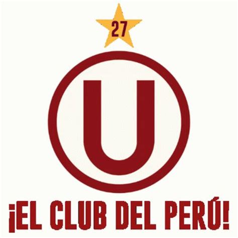 Universitario De Deportes Garra Crema Sticker Universitario De