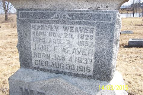 Jane E Murphy Weaver (1837-1916) - Find a Grave Memorial