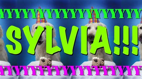 Happy Birthday Sylvia Epic Happy Birthday Song Youtube