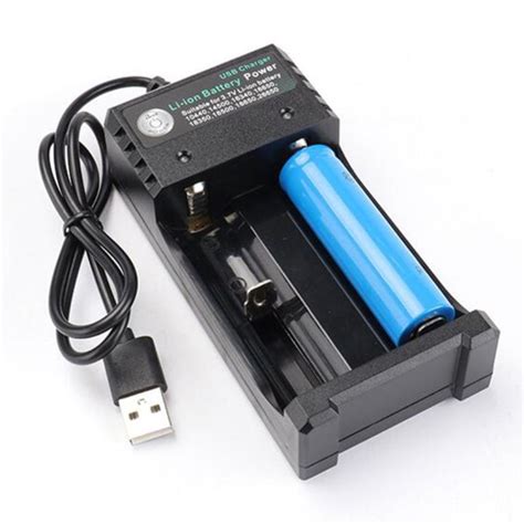 Battery Charger Slots Dual Charging V Rechargeable