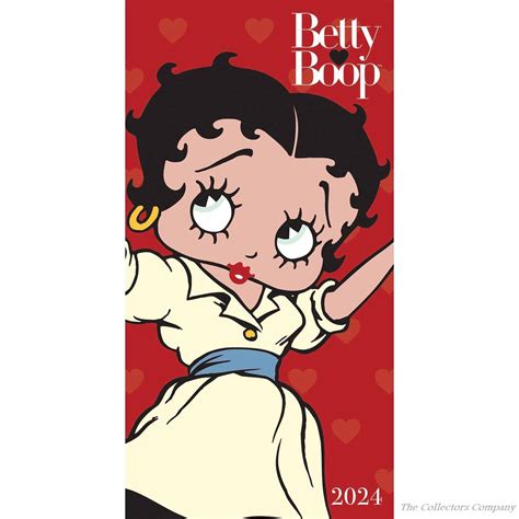 Betty Boop Slim Pocket Diary By Carousel Calendars