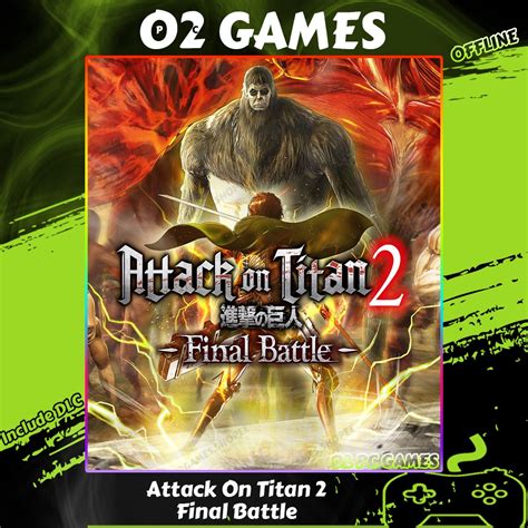 Attack On Titan 2 Final Battle [LATEST DLC] [PC DIGITAL DOWNLOAD] [OFFLINE] | Shopee Malaysia