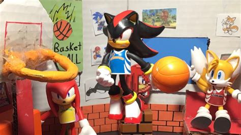 Shadow Basketball Sonic Stop Motion YouTube