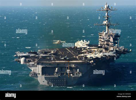 USS John C. Stennis conducts flight operations Stock Photo - Alamy