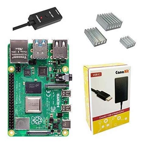 Canakit Raspberry Pi 4 Kit Basico 8 Gb De Ram Mercado Libre