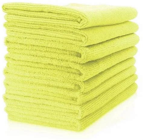 Yellow Extra Large Microfiber Cleaning Cloth At ₹ 100piece