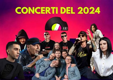 Calendario Concerti E Tour 2024 Dei Cantanti Italiani