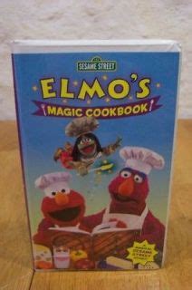 Elmos Magic Cookbook Vhs Video Emeril Lagasee Clamshell Sesame Street